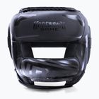 Ground Game Stripe boxing helmet Black