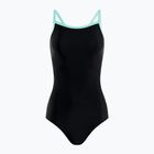 CLap women's one-piece swimsuit black and blue CLAP101