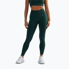 Women's training leggings BeShaped Shape Up dark green