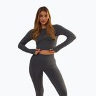 Women's training top BeShaped Power Up! LS grey