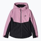 Children's ski jacket 4F F542 light pink