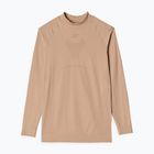 Women's thermal top 4F F156 light brown