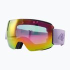 4F Ski Goggles U044 violet/gradient smoke