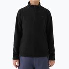 Children's fleece sweatshirt 4F M058 deep black