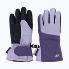 Children's ski gloves 4F Fnk U189 light violet