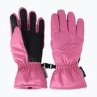 Children's ski gloves 4F Fnk U190 fuchsia