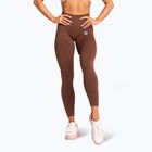 Women's leggings Gym Glamour Basic Scrunch brown