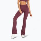 Women's leggings Gym Glamour Push Up 2.0 burgundy