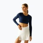 Women's yoga top JoyInMe Core Crop Top dark navy