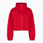 Women's fleece sweatshirt JoyInMe Zip Flow Sweatshirt berry crash
