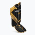 Shin guards StormCloud Lynx 2.0 black/gold