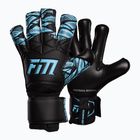 Goalkeeper gloves Football Masters Invictus X Training black/blue