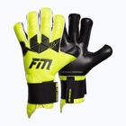 Goalkeeper gloves Football Masters Invictus X PRO yellow fluo
