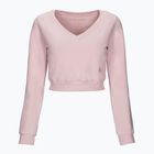 Women's yoga sweatshirt Moonholi MOONDUST Crop Top pink 211
