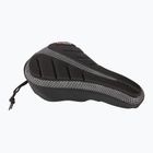 ACCENT Cover Plus bicycle saddle gel cover black/silver