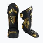 Ground Game Cage Gold tibia protectors black SHINGUCGOLDS