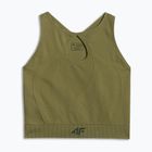Women's training T-shirt 4F Solar Punk FNK F0886 olive
