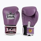Boxing gloves RAJA BOXING Single Standard Genuine Leather purple