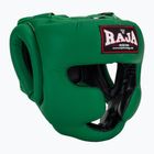Boxing helmet RAJA BOXING Semi Leather green