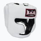 Boxing helmet RAJA BOXING Semi Leather white