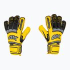 4Keepers Champ Astro VI goalkeeper gloves yellow/grey