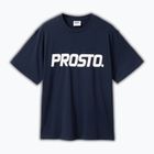 Men's T-shirt PROSTO Big Log navy blue