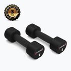 HMS HPT02 TPU dumbbells 2 pcs. 2 kg black
