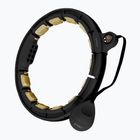 Hula hop with weight and counter HMS HHM13 black/gold