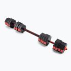 HMS barbell set with interchangeable weights Sgc40 black-red 17-57-032