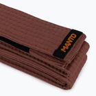 MANTO Label brown Brazilian jiu-jitsu belt MNA854