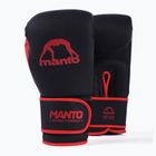Boxing gloves MANTO Essential black/red