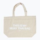 MANTO Muay Thai Tote bag beige