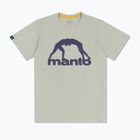 Men's T-shirt MANTO Vibe 25 light grey/dark purple