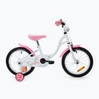 Children's bicycle Romet Tola 16 white and pink
