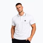 Men's polo shirt Octagon Legion Tipped Small Logo 3D Polo white