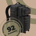 Evacuation backpack TACTICPACK Operative black