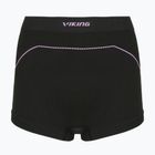 Women's thermal boxer briefs Viking Etna 2.0 black/purple