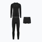 Men's thermal underwear set Viking Eiger 2.0 black/grey