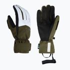 Men's ski gloves Viking Norvik Pro Pipe khaki/white