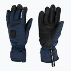 Men's ski gloves Viking Lars Ski navy/black leather