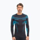 Men's thermal active sweatshirt Brubeck Dry graphite/blue