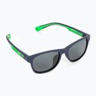 GOG Alfie matt navy blue/green/smoke children's sunglasses E975-1P