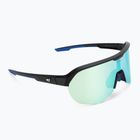 GOG Perseus matt black/blue/blue green cycling glasses E501-4