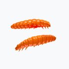 Libra Lures Larva Krill hot orange rubber lure LARVAK35
