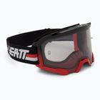 Leatt Velocity 4.5 red/light grey cycling goggles