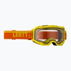 Leatt Velocity 4.5 citrus/clear cycling goggles