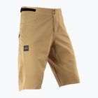 Men's cycling shorts Leatt MTB Trail 3.0 Liner brass brown