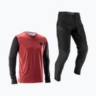 Men's cycling set Leatt Ride Kit MTB 1.0 dusty red