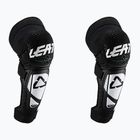 Leatt 3DF Hybrid EXT knee and tibia protectors white and black 5019410190
