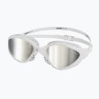 Swim goggles BuddySwim OzeanX Mirror white / silver